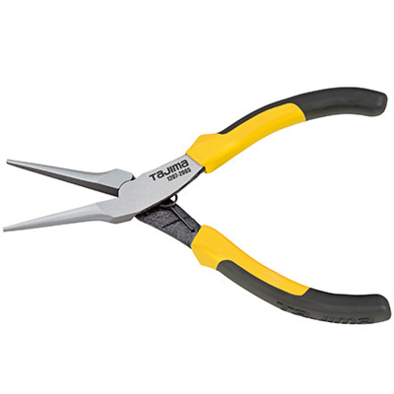 Плоскогубці (довгогубці) 150 мм TAJIMA (Японія) CrNi Хром-нікель, з голчастими губками