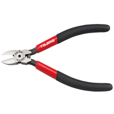 Міні кусачки бокорізи 110 мм TAJIMA Premium (Японія) CrV, вигнуті губки, дзеркальне полірування (1205-2048)