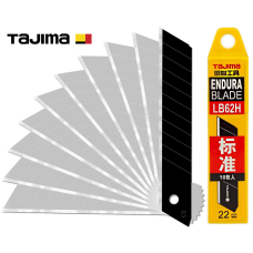 Леза для ножа 22 мм TAJIMA (Японія) LB62H сегментні 10 шт (1102-0024)