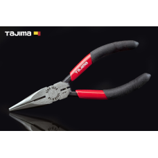 Плоскогубці (длинногубці) 125 мм TAJIMA (Японія) Premium з ріжучим лезом