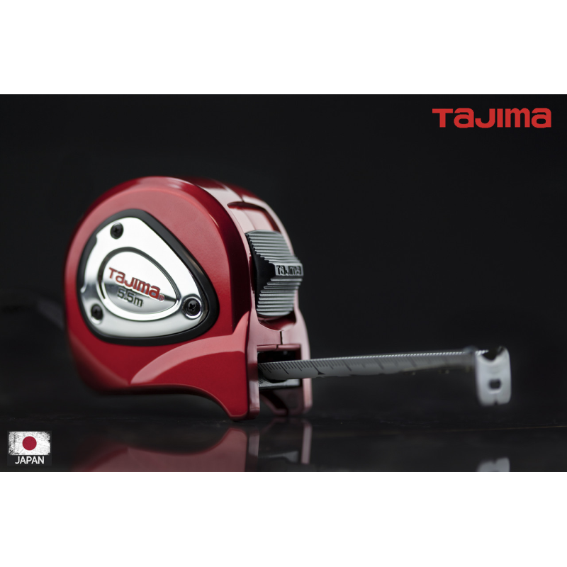 Рулетка будівельна 5,5м х 25мм TAJIMA (Японія) LOCK PLUS водостійка
