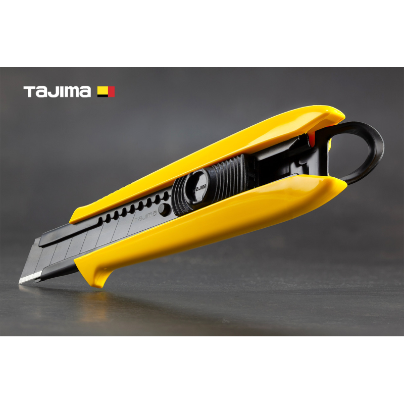 Ніж канцелярський 18 мм TAJIMA (Японія) DC-L500YBL автоматичний фіксатор