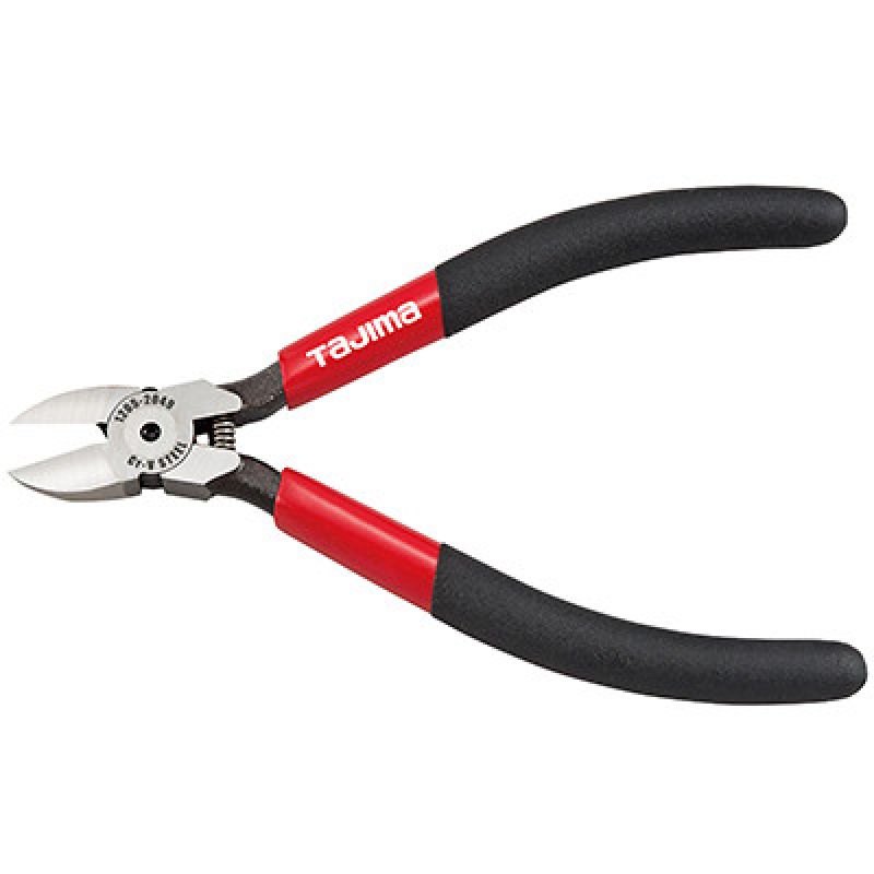Міні кусачки бокорізи 125 мм TAJIMA Premium (Японія) CrV, вигнуті губки, дзеркальне полірування (1205-2049)