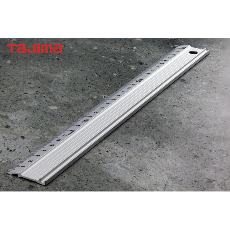 Лінійка алюмінієва 200 мм TAJIMA (Японія) CTG-SD анти ковзна з бортиком (1110-0854)