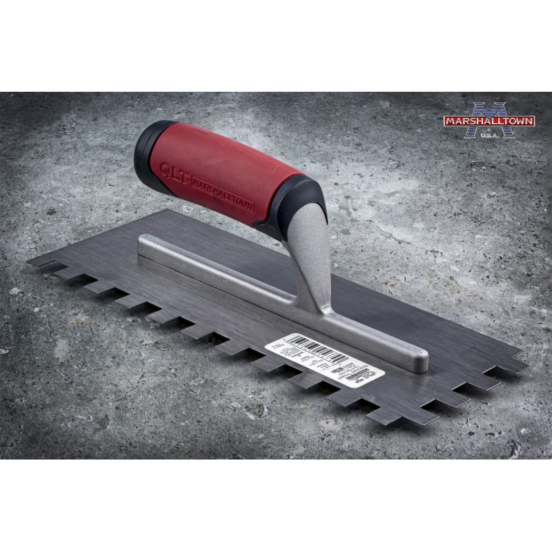 Зубчастий шпатель зуб 13мм MARSHALLTOWN QLT 279 x 114 мм (15670)