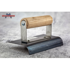 Радіус гладилка для бетону MARSHALLTOWN QLT блакитна сталь 152 х 76 мм