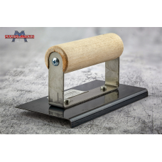 Радіус гладилка для бетону MARSHALLTOWN QLT блакитна сталь 152 х 76 мм