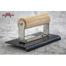 Радіус гладилка для бетону MARSHALLTOWN QLT блакитна сталь 152 х 76 мм