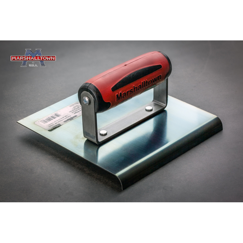 Радіус гладилка для бетону MARSHALLTOWN блакитна сталь 152 х 152 мм