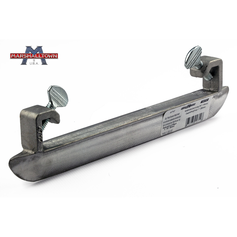 Насадка-швонарізник для бетону на канальну фінішну гладилку MARSHALLTOWN ультраміцна з алюмінію 203 мм