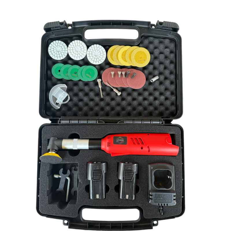 Кутовий гравер Layeron з 2 акумуляторами (повна комплектація) (L0064)