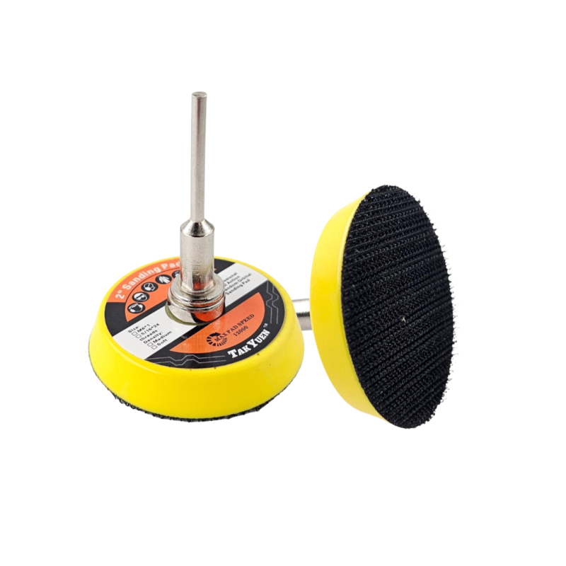 Тримач для алмазних шліфувальних кругів (черепашок) на липучці Ø 50 мм під гравер і міні-болгарку (L0070)