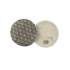 Алмазний гнучкий шліфувальний круг (черепашка) Layeron Ø 50 мм №60 гальванічний з липучкою (L5060)