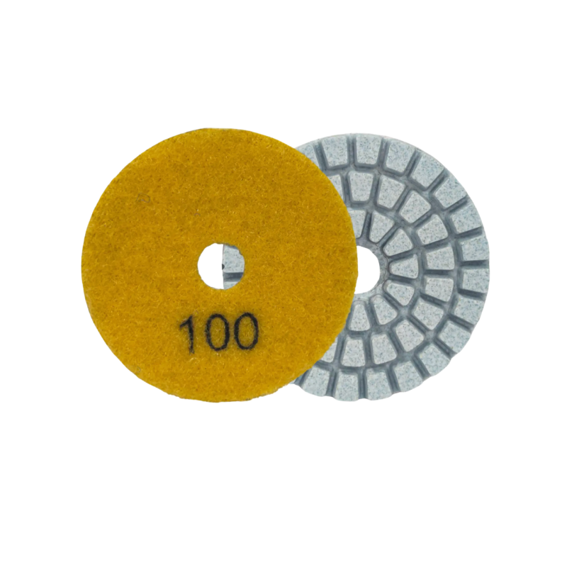 Алмазний гнучкий шліфувальний круг (АГШК) черепашка Layeron Ø50 мм №100 металізована з липучкою (L50100MET) Алмазний гнучкий шліфувальний круг (АГШК) черепашка Layeron Ø50 мм №100 металізована з липучкою (L50100MET)