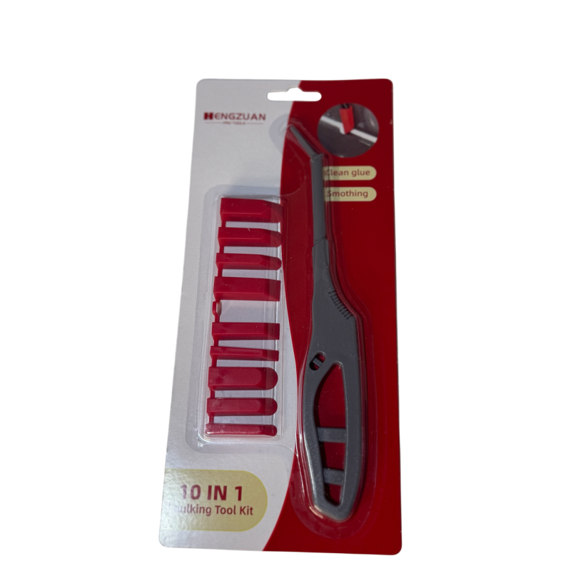 Шпатель для силікону Layeron (інструмент для силіконових швів) 9 насадок (L0073)