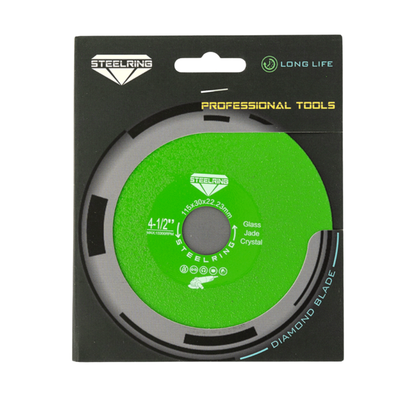Алмазный диск STEELRING 125 мм для стекла, керамики, керамогранита (VBDG125)