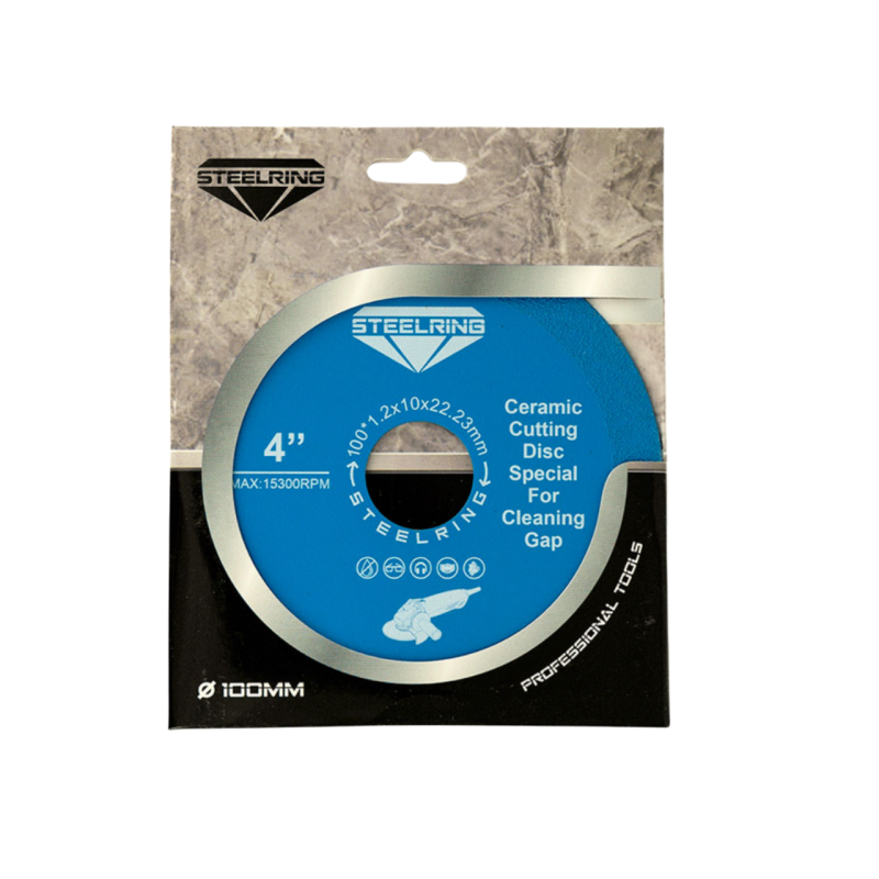 Алмазний диск STEELRING 100×1.2 мм для чищення швів плитки (STCC12)