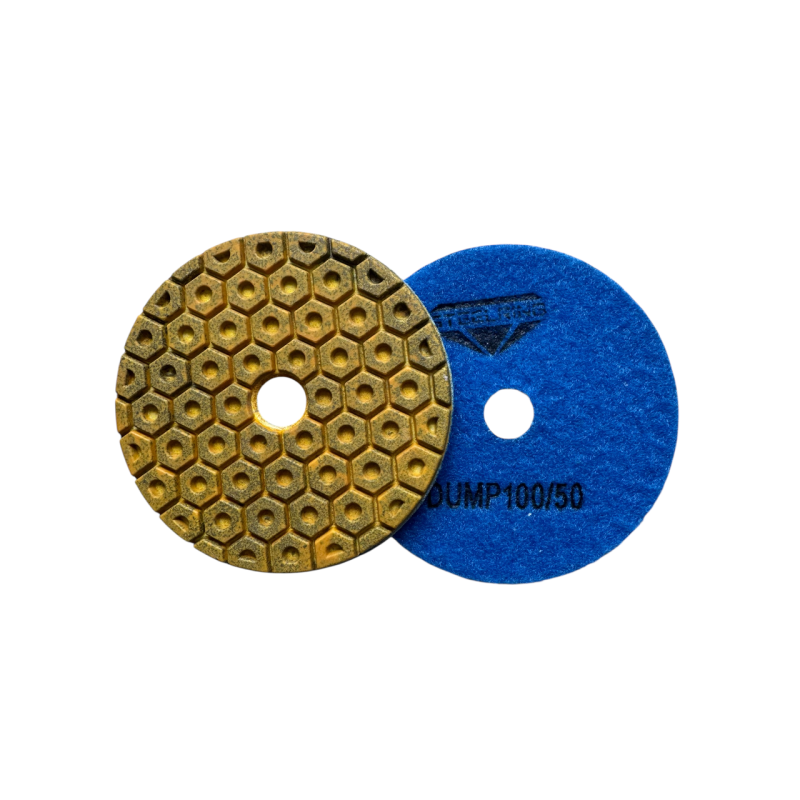 Алмазний шліфувальний диск (черепашка) 100 мм №50 STEELRING (DUMP100/50)