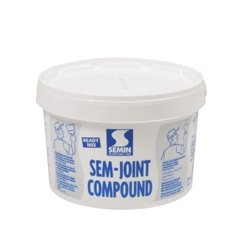 Готова шпаклівка для закладення стиків ГКЛ Semin SEM-JOINT COMPOUND, 7 кг (94431-S)