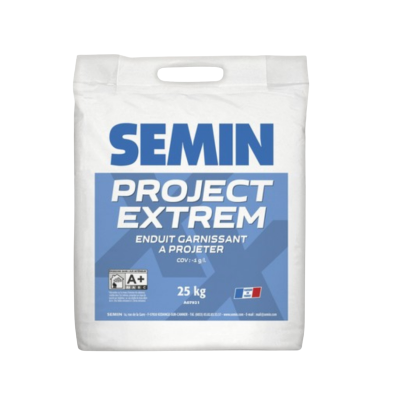 Стартова полімерна шпаклівка SEMIN PROJECT EXTREM, 25 кг (107769)
