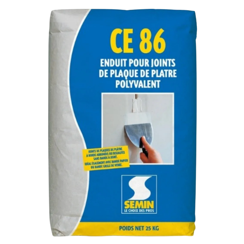 Спеціальна високоміцна шпаклівка SEMIN CE86, 25 кг (34490)