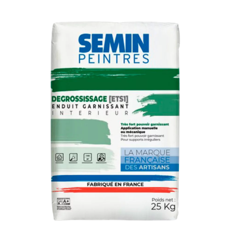 Вирівнююча шпаклівка Degrossissage ETS 1 Semin, 25 кг (94434)