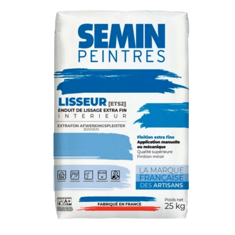 Надтонка фінішна шпаклівка SEMIN LISSEUR ETS2, 25 кг (00665)