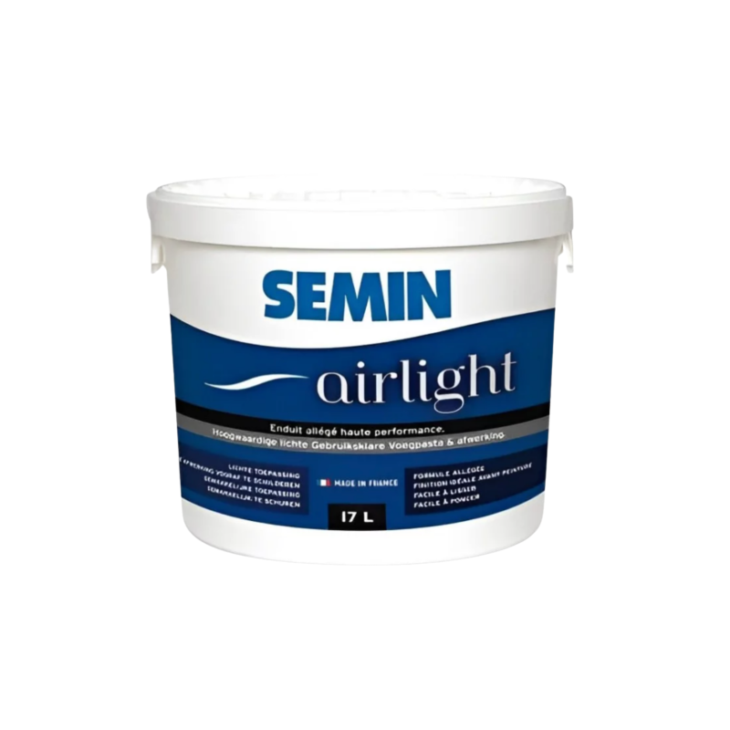 Фінішна полімерна шпаклівка безповітряного нанесення SEMIN AIRLIGHT, 17 л (110758)