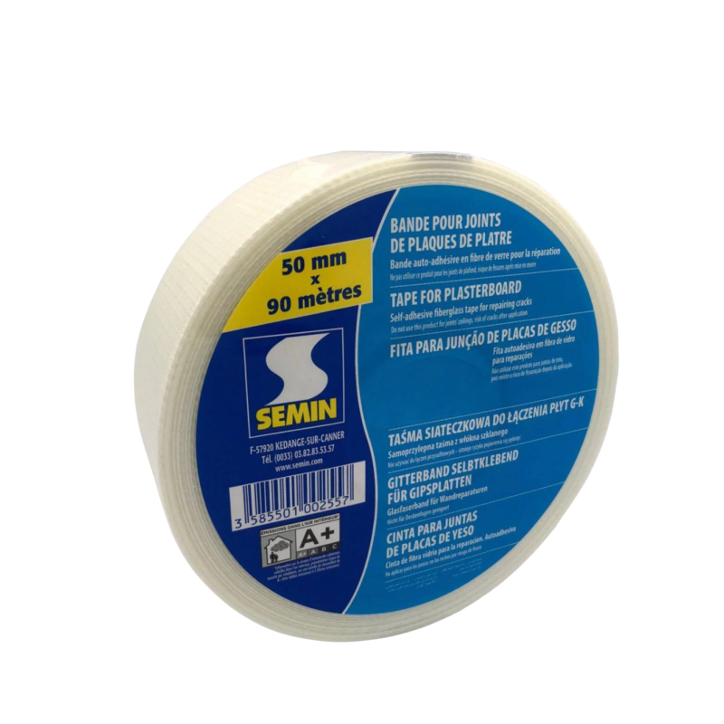 Армуюча стрічка-сітка зі скловолокна Semin BANDE GRILLAGEE, 90 м (94433-S)