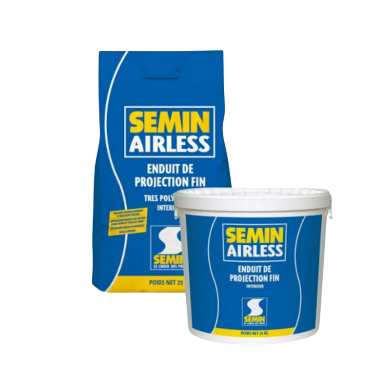 Фінішна шпаклівка механізованого нанесення SEMIN AIRLESS FIN, відро 25 кг (34504) 