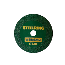 Диск алмазний Steelring для гравера під керамограніт Ø 40 мм (CT40)